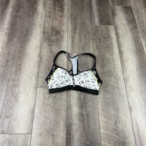 VS Black/White Floral Sports‎ Bra